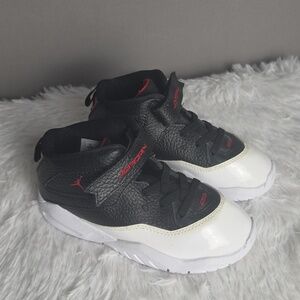 Jordan B Loyal TD- Black/White/Red, CK1427-016 Toddler Boy Size 10C